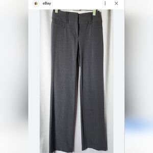 BCX Cambridge Gray Dress Pants Wide Legs Size 5